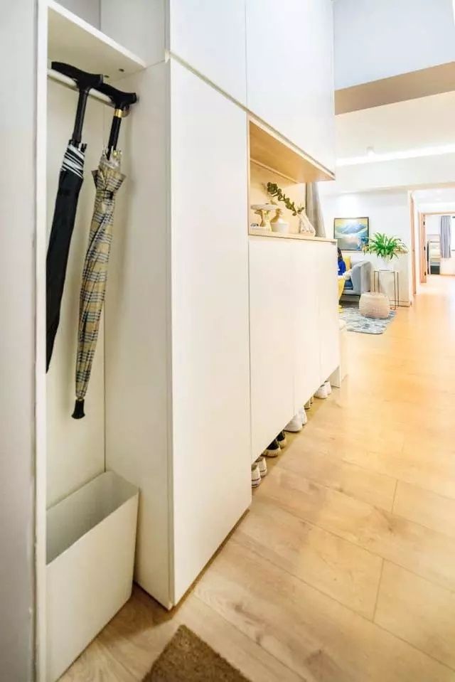 [裝修案例]95平米老房翻新舊房改造，讓凌亂空間瞬間變的整潔收納功能