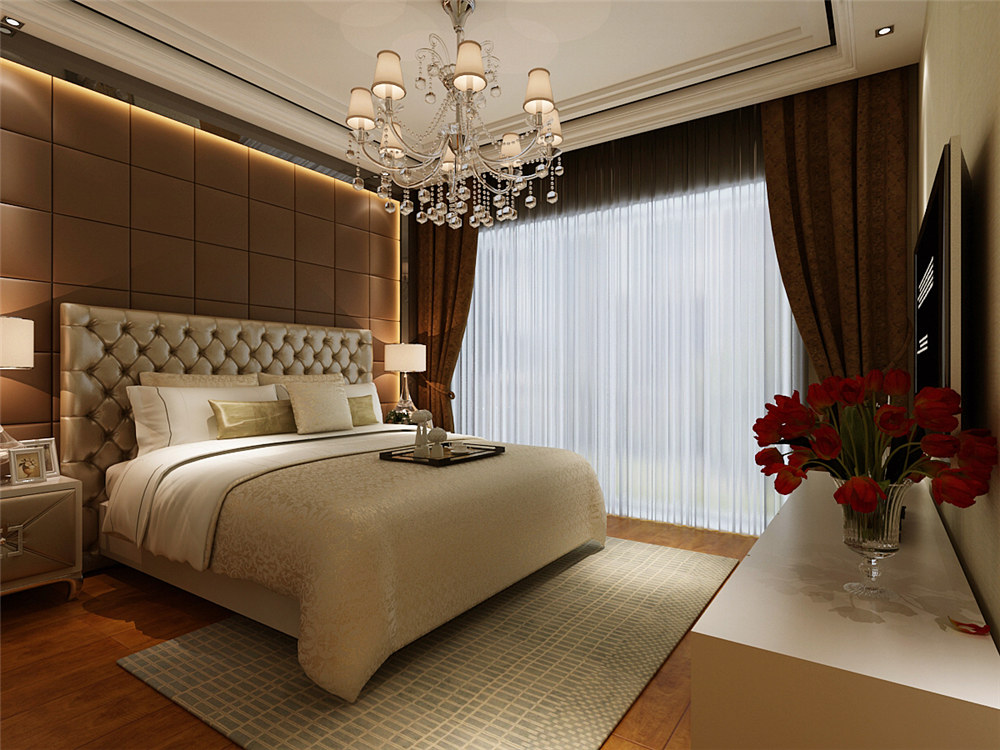 龍湖九里晴川-現(xiàn)代簡約-臥室設(shè)計(jì)效果圖