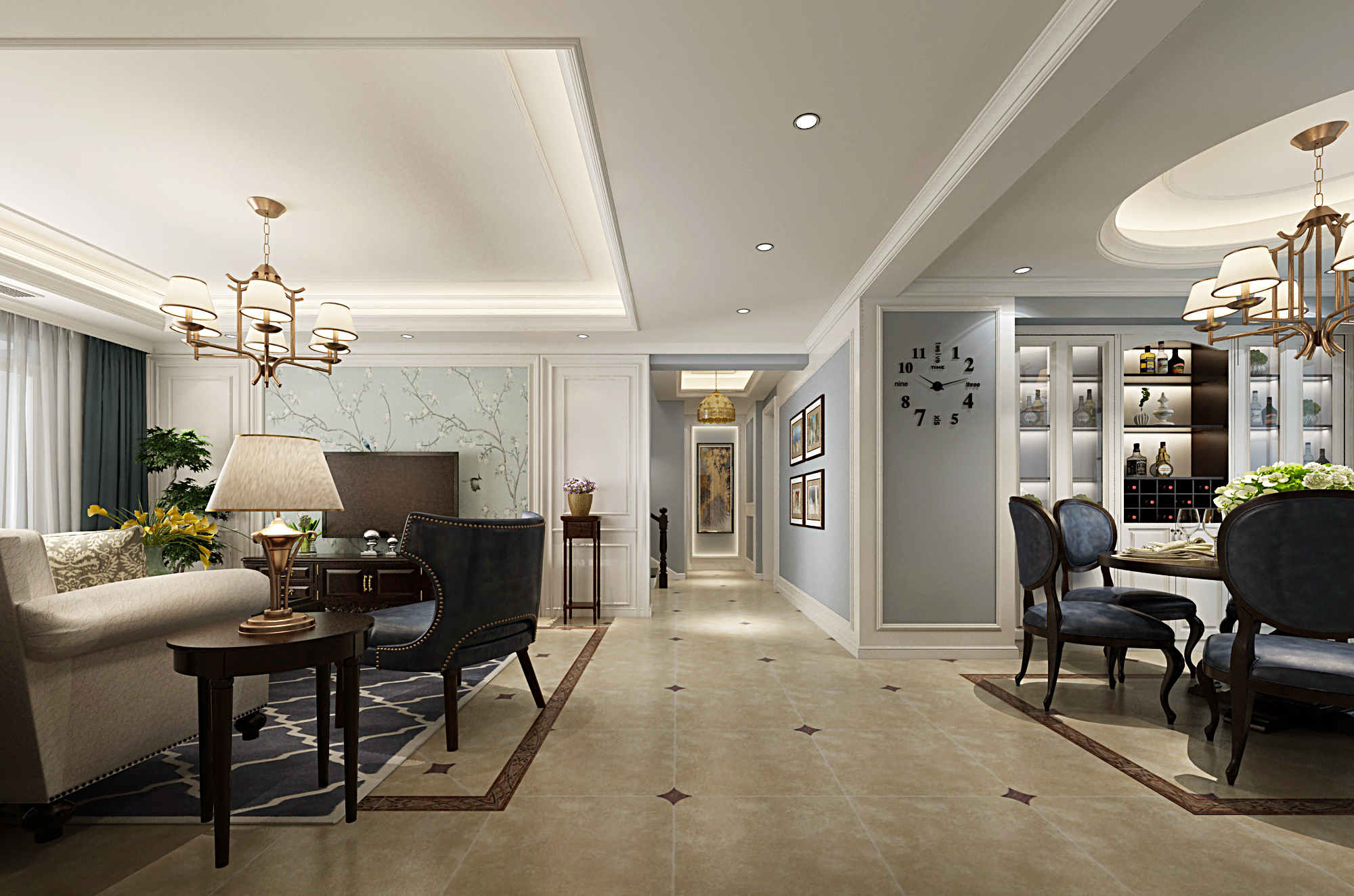 龍湖九里晴川-現(xiàn)代簡約-臥室設(shè)計(jì)效果圖